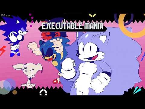 FNF | Vs Executable Mania - CANCELLED BUILD | (LYRICS) (NEW SONG) (DEMO 2)
