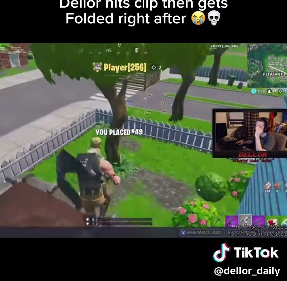 Funny Fortnite Moments with Dellor's Best Highlights