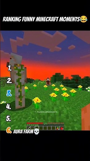 Ranking the Funniest Minecraft Moments Ever! 😂🔥 | You Won’t Stop Laughing #shorts