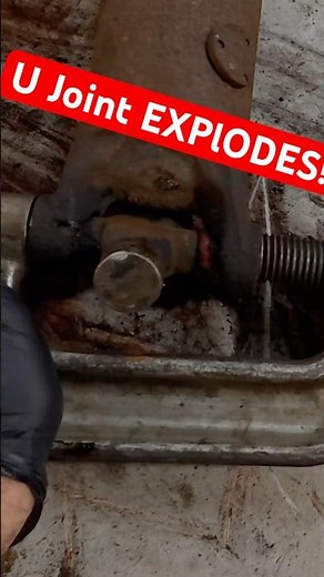 Universal Joint EXPLODES During Service! #autorepair #mechanic