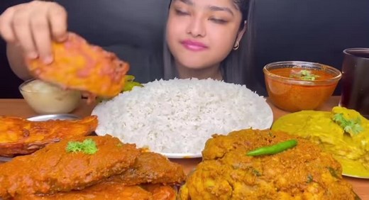 ASMR Rice Eating Mukbang with Various Ingredients | Satisfying Sounds