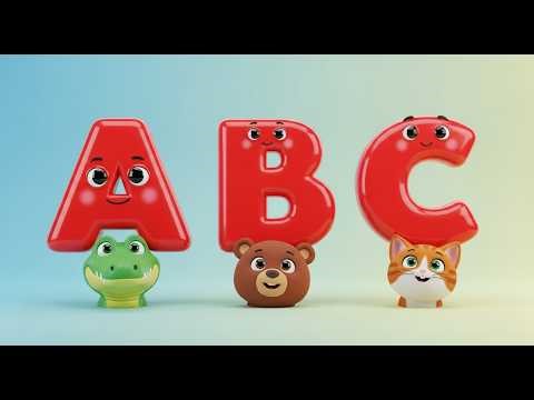 A–Z Animal ABC Song 🐊🐻 Fun Alphabet Learning with Alligator & Bear Kids Song