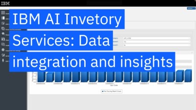 IBM AI Inventory Services: Data Integration and Insights