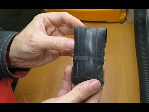 Free Multi Tool Pouch from inner tube - DIY