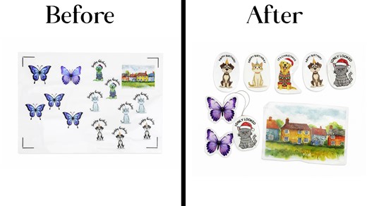 This resin image transfer finally worked