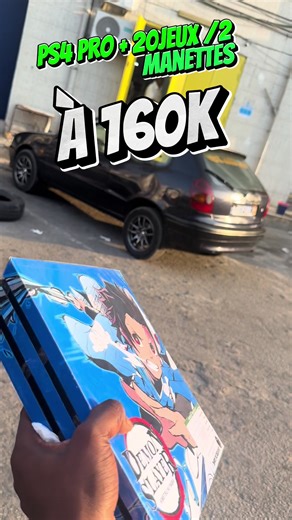 ✅ Console PS4 Pro – capacité 1To ✅ 20 jeux installés ✅ 2 manettes ✅ Tous les accessoires fournis ✅ Console prête à jouer 💰 Prix : 160 000 FCFA 🚚 Livraison possible 🔁 Troc possible 📍 Disponible chez Univers du Game 📞 Tel / WhatsApp : 0749029052 ⚠️ Stock limité – premier arrivé, premier servi #PS4Pro #PS4 #Gaming #JeuxVideo #AbidjanGaming