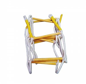[Hot Item] China Factory High Strength Nylon Rope Ladder Portable Emergency Rescue Fire Escape Ladder