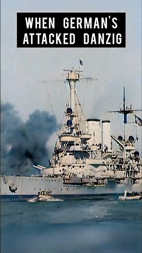 The Exact First Shots of World War 2 🚢