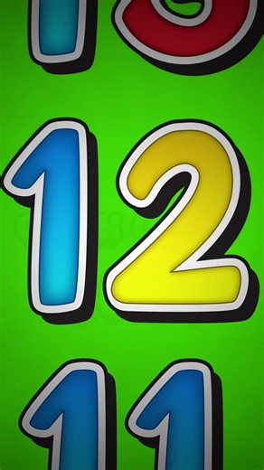 Counting Numbers 1 to 20 🔢 Preschool Math Learning for Kids