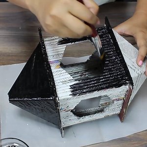 184K views · 353 reactions | See how to make this Hanging Lantern from paper #DIYfun <3 | Homebliss | Facebook