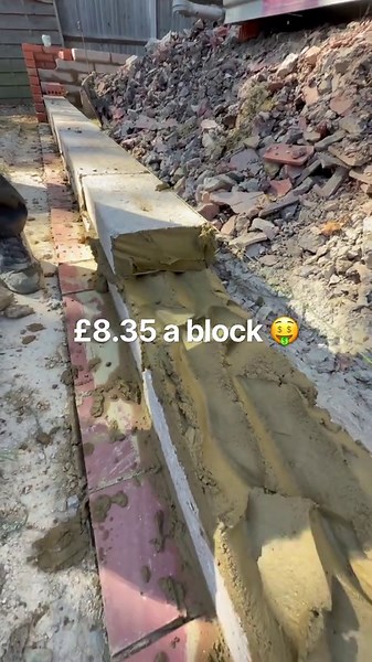 £8.35 a block ….. | building block