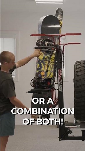 VelociRAX SkiRAX - The Ultimate Ski and Snowboard Rack