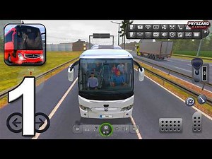 Bus Simulator : Ultimate - Gameplay Walkthrough Part 1 - Extreme Speed Bus Driver (iOS, Android)