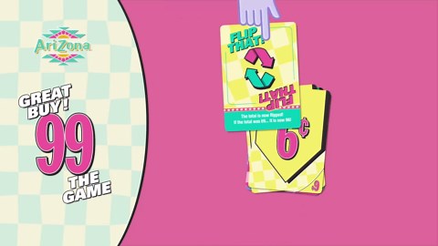 Spin Master Games, Arizona 99 – The Official Arizona Iced Tea Party Game, Count Cards, Collect Cans & Keep it 99, Valentine's Day Gifts for Couples, 2-10 Players, for Ages 10 & Up