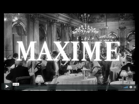 MAXIME (1958) Bande Annonce VF HD, de Henri Verneuil avec Michèle Morgan, Arletty, Charles Boyer