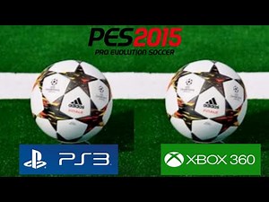 PES 2015 PS3 Vs Xbox 360