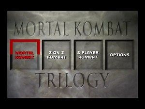 Mortal Kombat Trilogy Sega Saturn PAL Gameplay