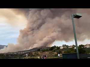 Orange County airport fire rages on as 22,000 acres burned | SWNS