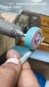 222K views · 2.4K reactions | How To Make Turquoise Inlay Silver Ring | Final Touch - Handmade Jewellery ✨#adamjewellery #turquoisejewelry ##silverring #trendingreels #viralpost2025シ | Adamjewellery Handmade | Facebook