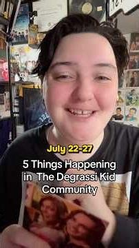 What’s happening in the Degrassi Kid Community?