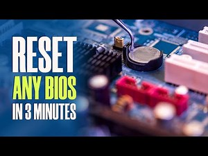 How To Reset Bios (CMOS) in 3 Minutes | 100% Working Method