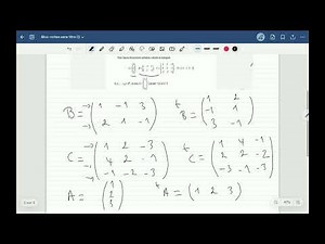 Comment calculer la transposée d'une matrice