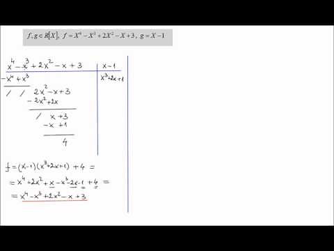 Impartirea polinoamelor - schema lui Horner (lic_pol5)