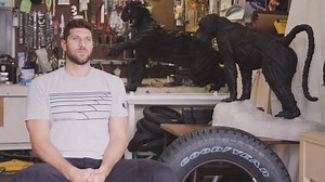 28K views · 464 reactions | What this guy does with recycled tires is basically magic! ♻️ See more on Blake McFarland's stunning Wix website: www.blakemcfarland.com | Wix | Facebook