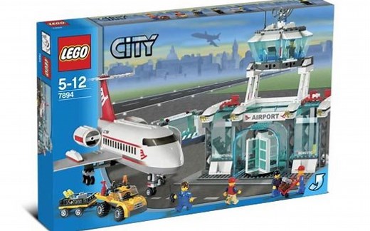 乐高 城市 7894 机场 速组评测