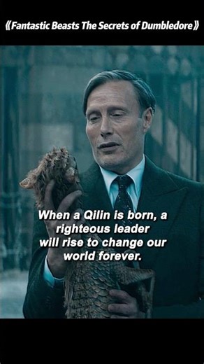 😭🐉 Grindelwald kills baby Qilin… Dumbledore can't fight him! 💔⚡ (FB3)#movie