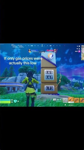 Fortnite gas prices is the prices we wanna see 🗣️ #fortnite #battleroyale #gasprices #relatable