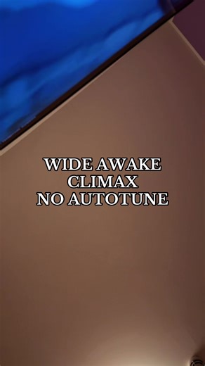 Wide Awake Climax Performance Without Autotune