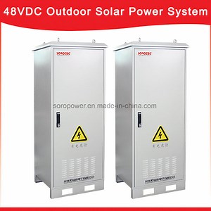 [Hot Item] 48VDC Hybrid Solar Power System for Solar Outdoor Lighting, with Remote Monitoring System Operation