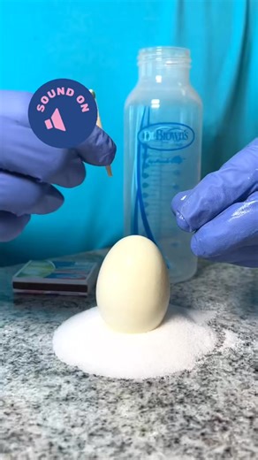 Cool Egg Experiment #takeaNAIRbreak #egg #MoveWithTommy # #experiment | Dajaasmr