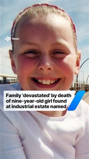 Family 'devastated' by death of nine-year-old girl found at industrial estate named