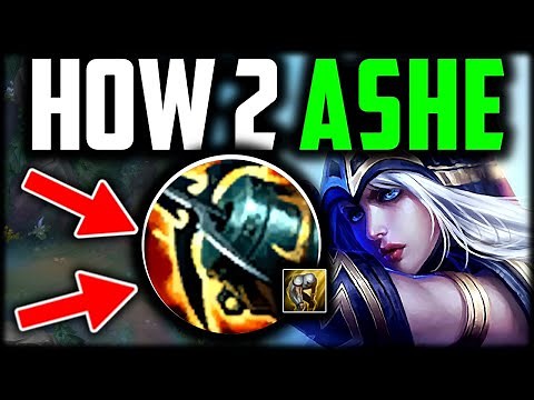 How to Ashe & Carry the EASY WAY (Support) Ashe Guide Season 14 League of Legends