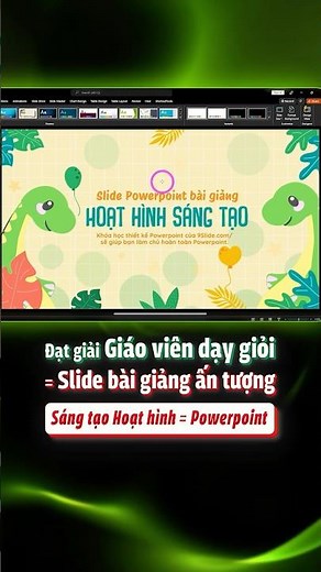 How to open a lecture slide = Animation designed by a good teacher = Animation #PowerPoint 💡