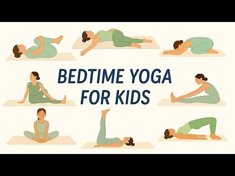Bedtime Yoga for Kids | Calm & Gentle Stretching to Help Children Sleep