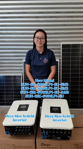 Available 📣 💯Deye Inverters ✅ SUN-6K-SG04LP1-EU-SM2 ✅ SUN-8K-SG05LP1-EU-SM2 ✅ SUN-12K-SG02LP1-EU-AM3 ✅ SUN-16K-SG01LP1-EU ✅ With Warranty For order and inquiries please contact; 🏬Unli Solar Isabela Branch 📍 TrinaSolar Cauayan City Isabela 📱0985-277-5000 Look for Roge #CauayanCityIsabela #lifepo4batteries #DeyeInverter #solarpanels #legitseller | Roge Unli Solar Isabela