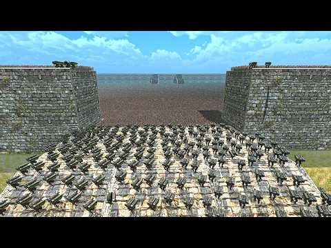 CARGO FORTRESS INVASION! 4.1 Million Aliens, Pyramid head & Zombies vs Phalanx Gold! UEBS 2