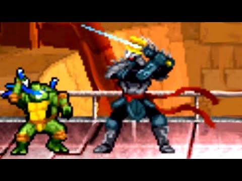 Teenage Mutant Ninja Turtles 3 (DS) All Bosses (No Damage)