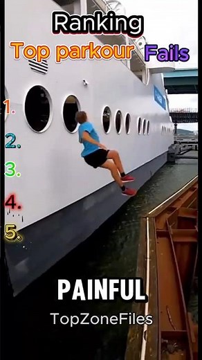 Top 5 Parkour Fails Caught on Camera