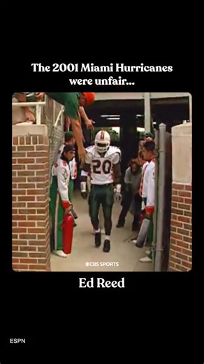 Are the 2001 Canes the best college football team of all-time? 🤔 #collegefootball | CBS Sports College Football