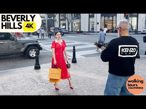BEVERLY HILLS WALKING TOUR Los Angeles California