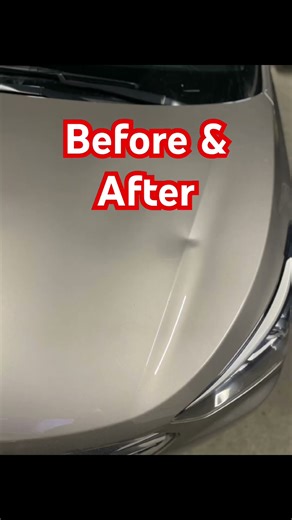 Paintless Dent Repair – Satisfying Before & After. #paintlessdentrepair #pdrrepair #pdr #shorts