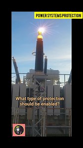 What type of protection should be enabled? #electrician #power #control #electricidad #testing #safety | Power systems protection