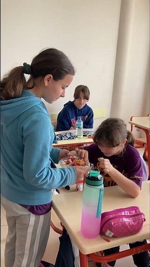 POPÜLER KÜLTÜR VS TÜRK KÜLTÜRÜ SINIF İÇİ ÇEVREDE 💜 #okul #6sınıf #millikültür