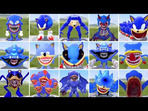 NEW EVOLUTION ROBLOX SHIN SONIC TAPES FALIMY VS ALL SONIC LOVE STORY FAMILY In Garry's Mod!