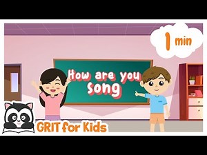 Hello song| Hi, How are you? song | Greeting song| ハローソング| English song for kids | 英語の歌