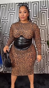 15K views · 752 reactions | Style that speaks  Sheer Mesh Dress with Faux Leather Corset Waist Available in sizes 14-22 at ChicAndCurvy.com | chicandcurvy.com | Facebook
